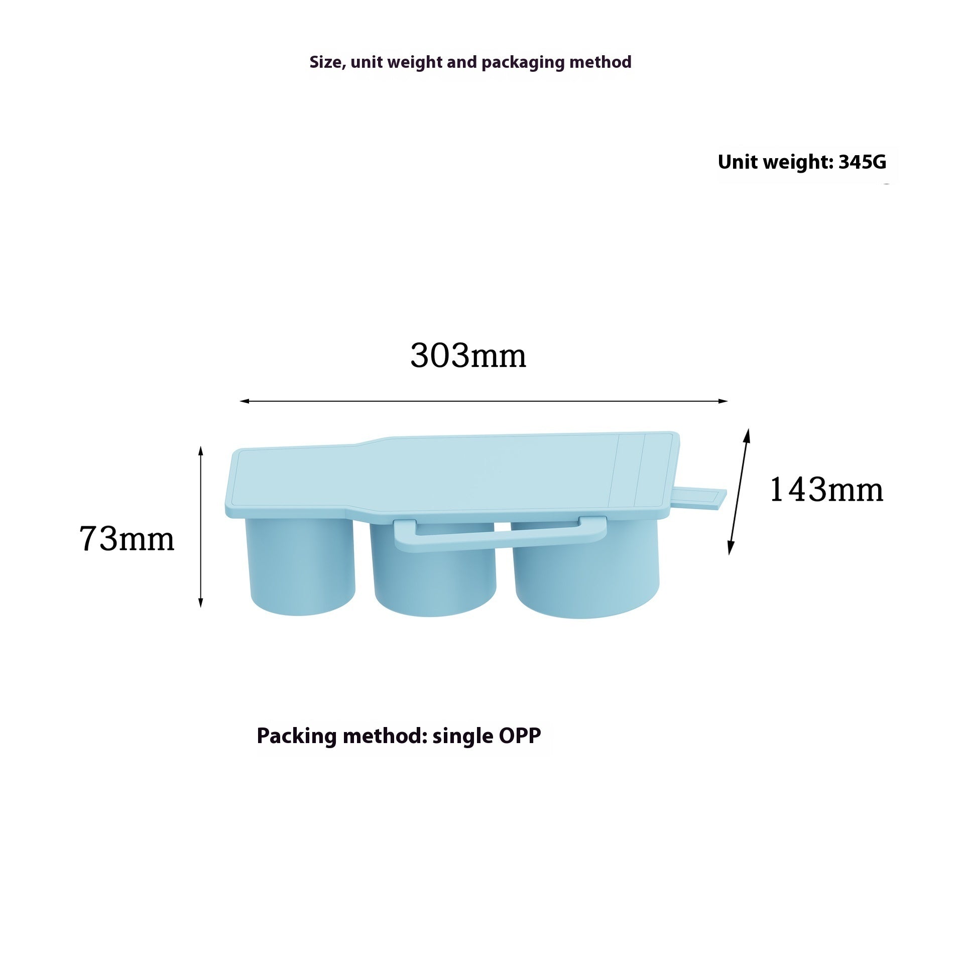 Silicone Ice Tray Ice Cube Mold Large Capacity for Stanley Tumblers