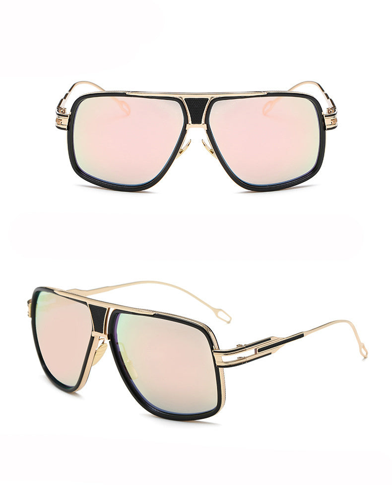 Men's Designer Sunglasses - Grandmaster Square Sunglass