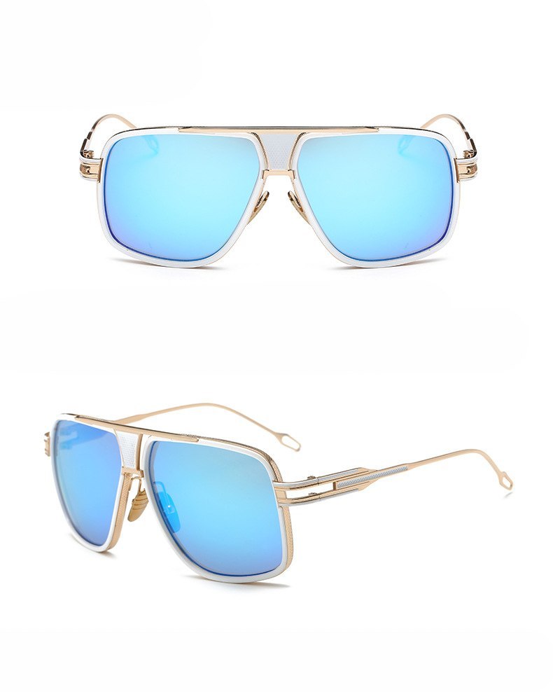Men's Designer Sunglasses - Grandmaster Square Sunglass