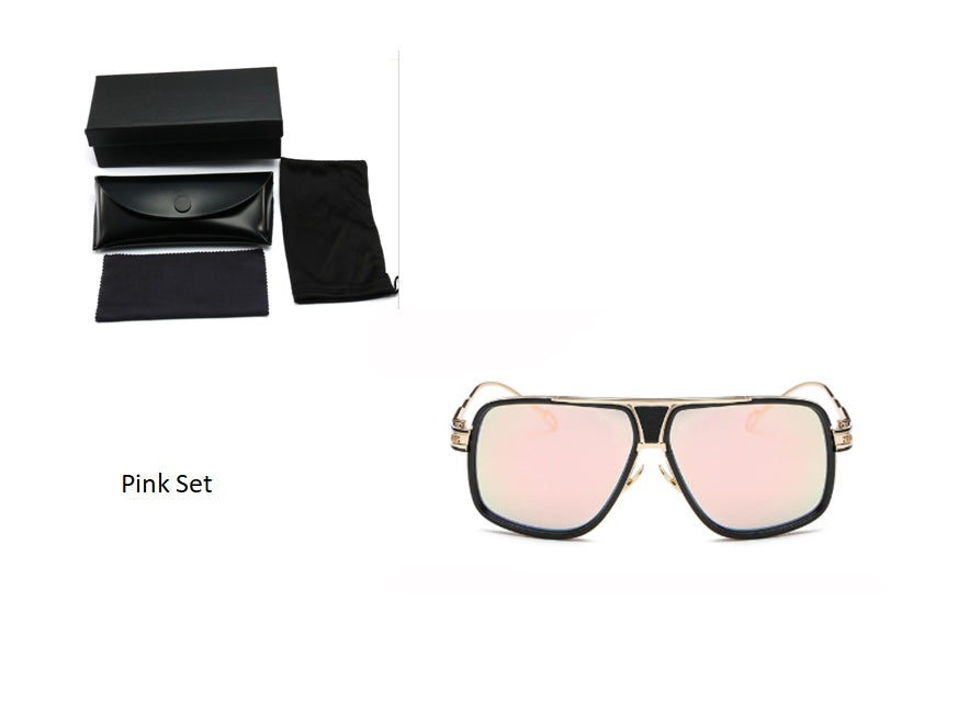 Men's Designer Sunglasses - Grandmaster Square Sunglass