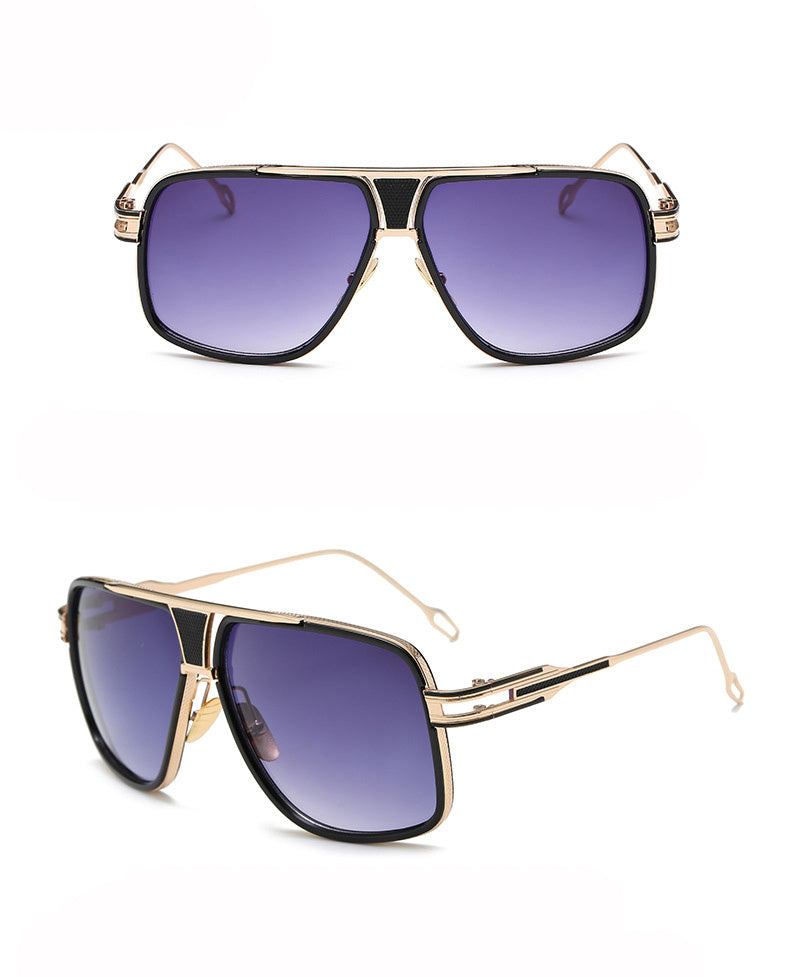 Men's Designer Sunglasses - Grandmaster Square Sunglass