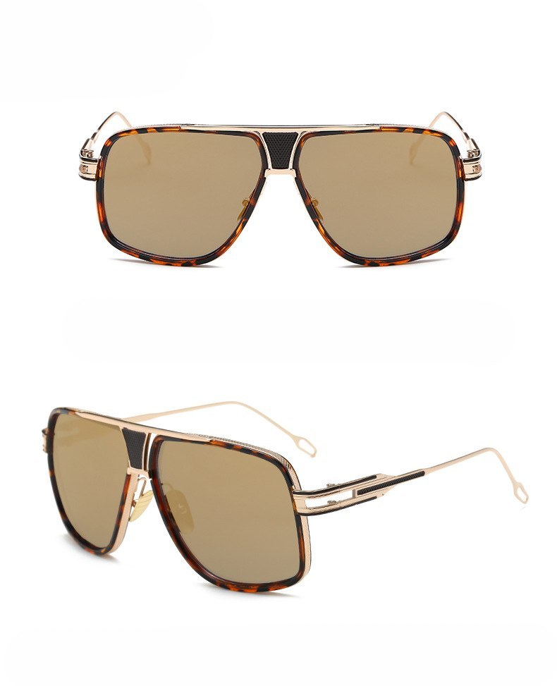 Men's Designer Sunglasses - Grandmaster Square Sunglass