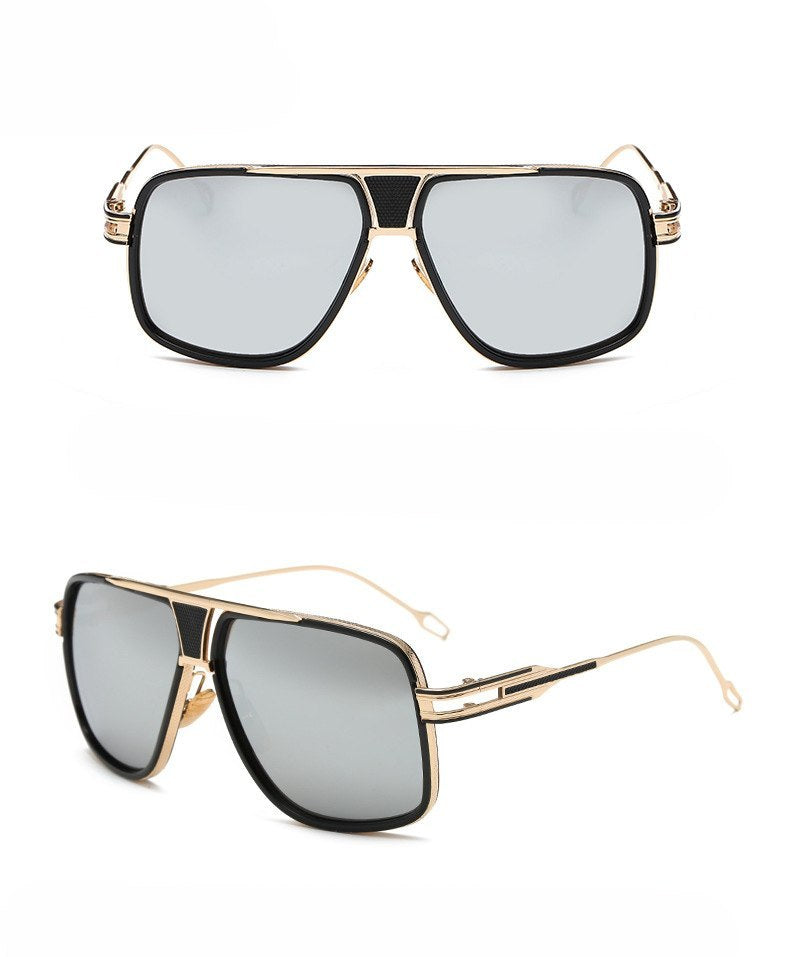 Men's Designer Sunglasses - Grandmaster Square Sunglass