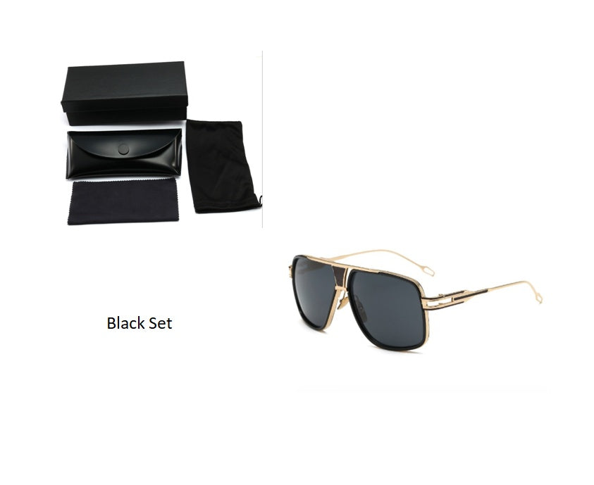 Men's Designer Sunglasses - Grandmaster Square Sunglass