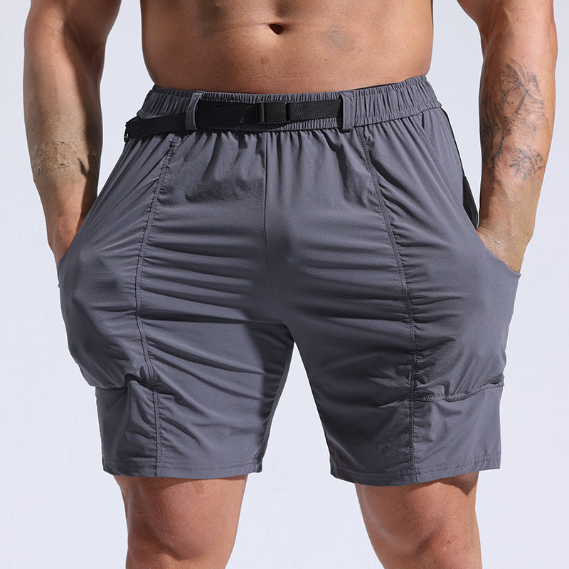 Athletic Shorts For Men With Pockets And Elastic Waistband