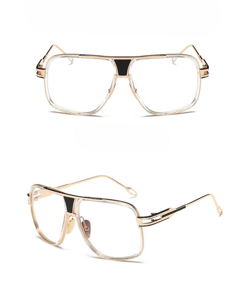 Men's Designer Sunglasses - Grandmaster Square Sunglass