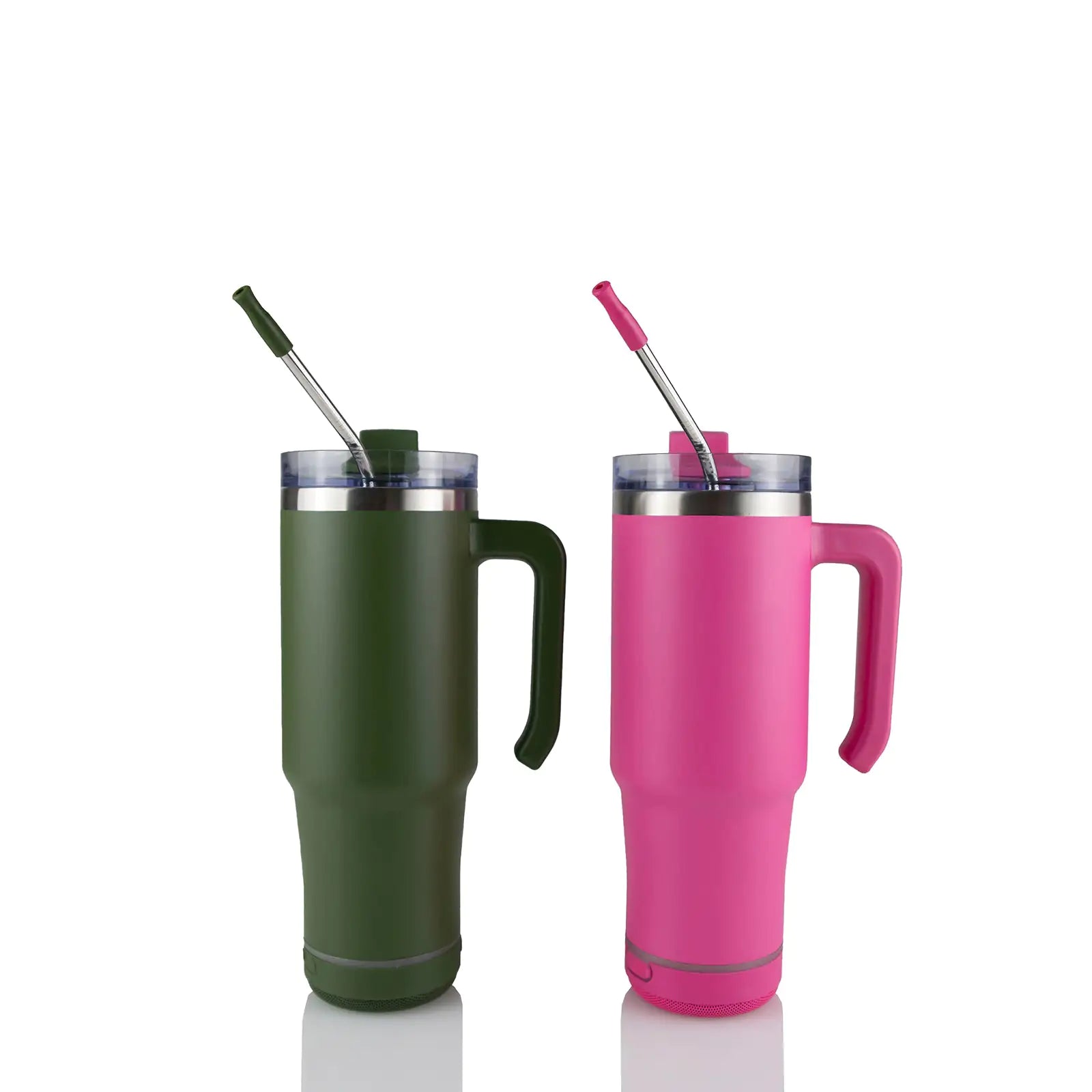 30oz GRIPPY BLUE TOOTH SPEAKER TUMBLER