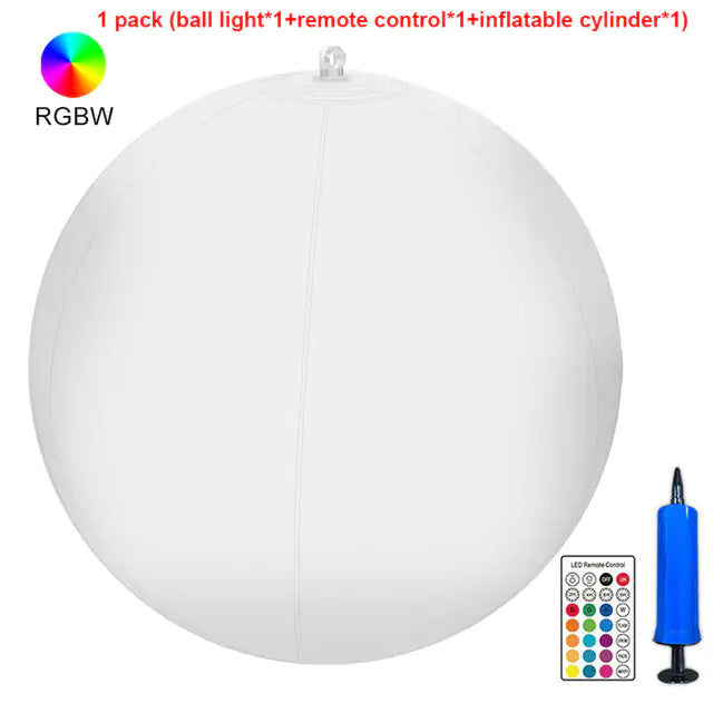 Multi Color Solar Pool Balls
