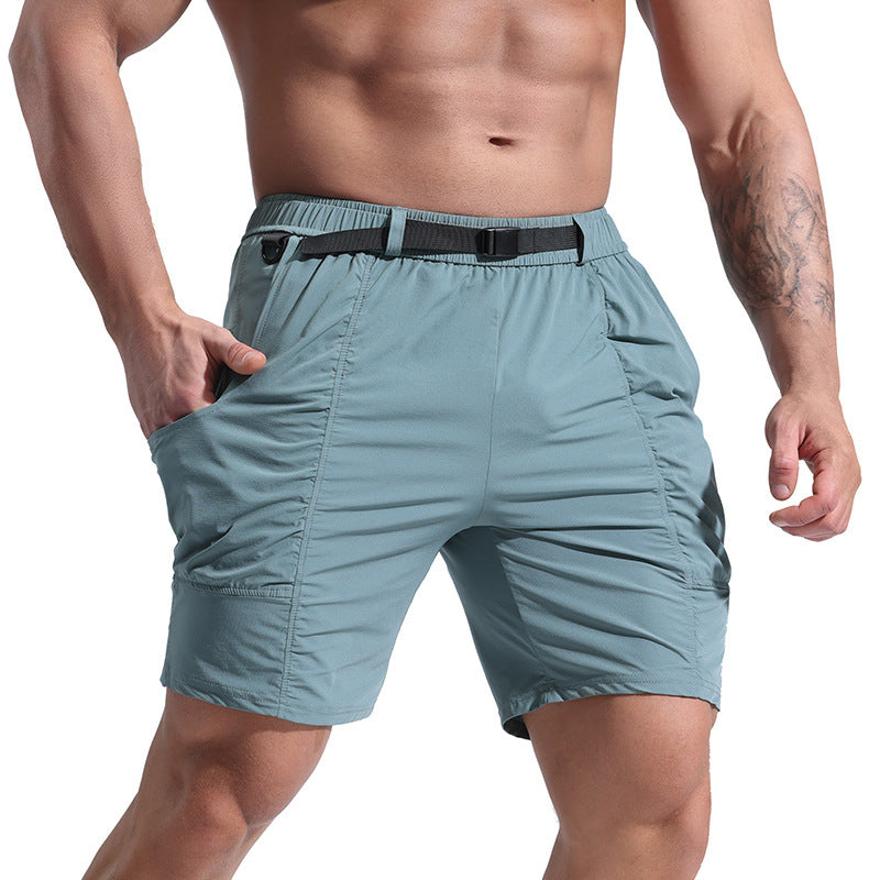Athletic Shorts For Men With Pockets And Elastic Waistband
