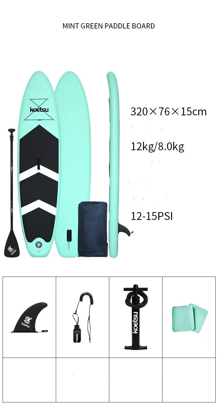 Paddleboard (Beginner Surfboard Water Ski Inflatable Paddle Board)