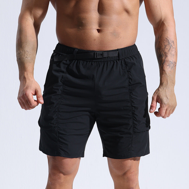 Athletic Shorts For Men With Pockets And Elastic Waistband