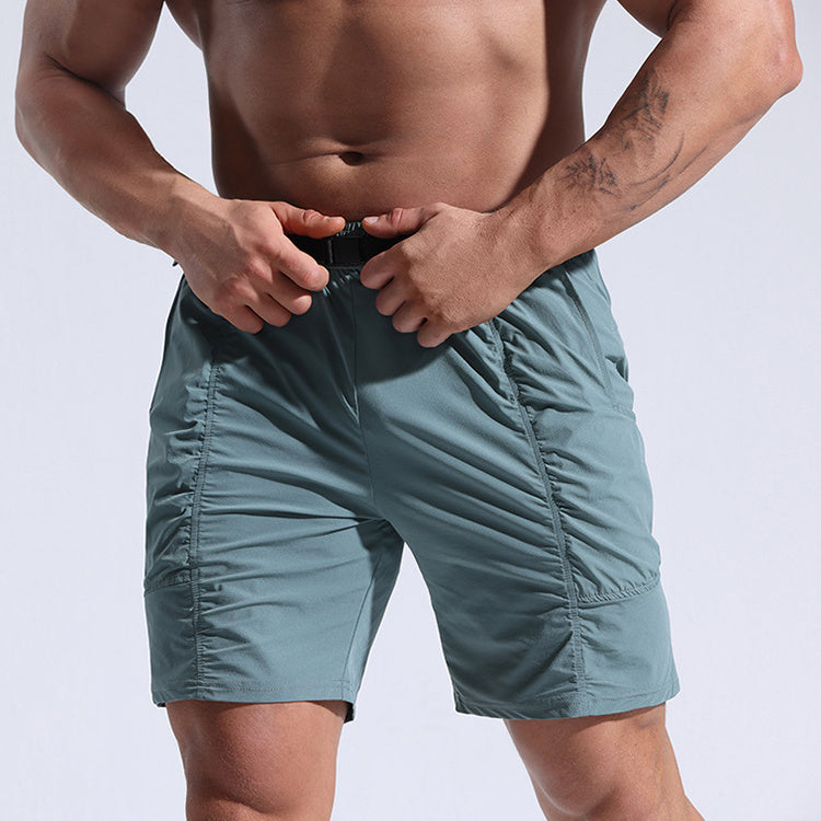 Athletic Shorts For Men With Pockets And Elastic Waistband