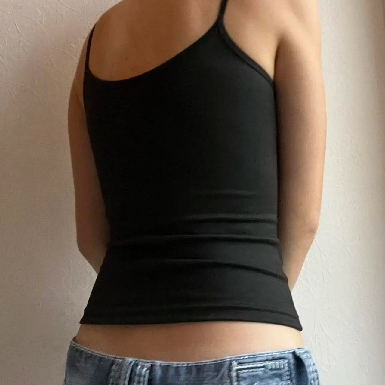 Surfside Essentials Disco Print Sleeveless Aesthetic Top