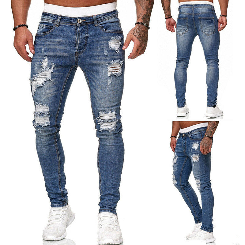 Surfside Hole-Worn Skinny Jeans