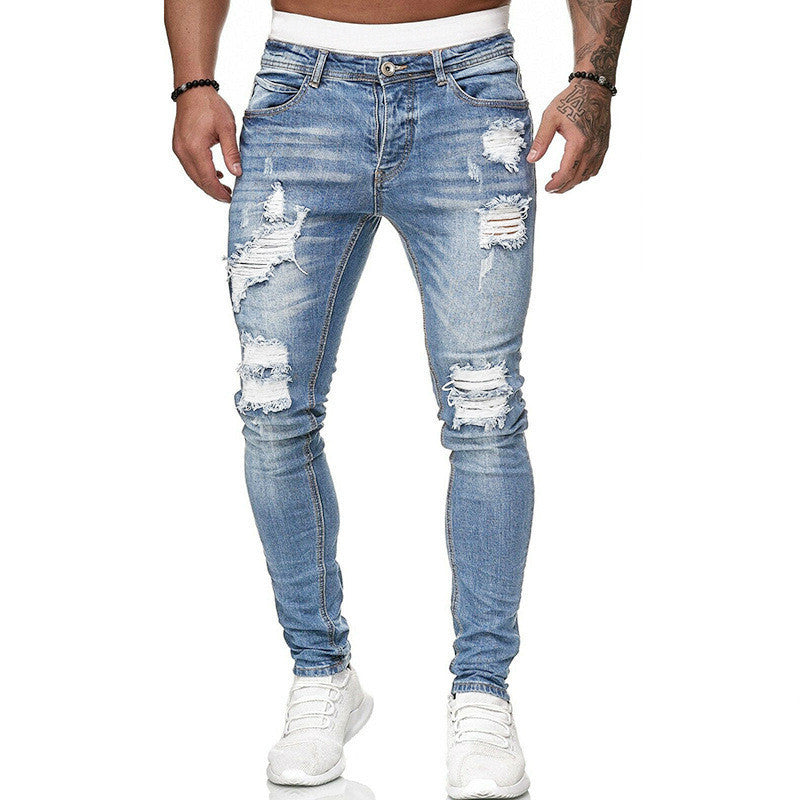 Surfside Hole-Worn Skinny Jeans