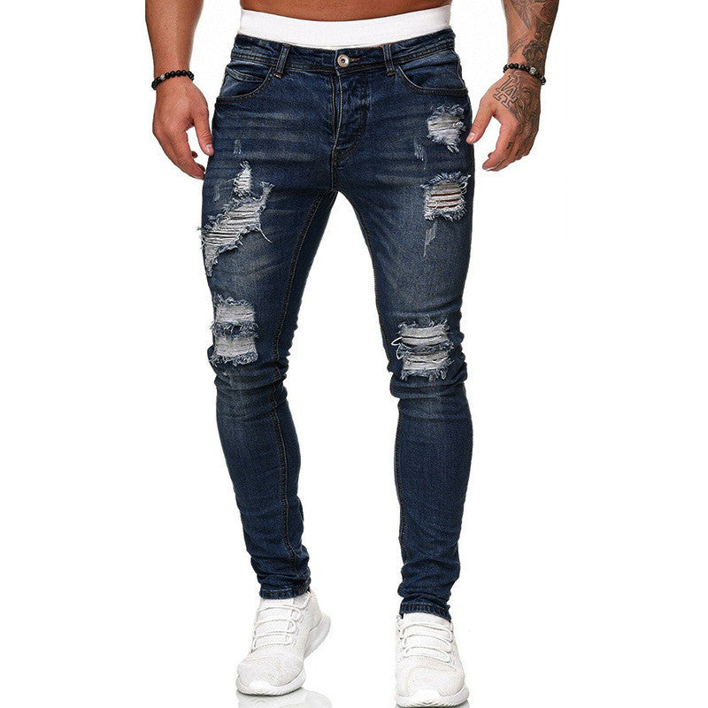 Surfside Hole-Worn Skinny Jeans