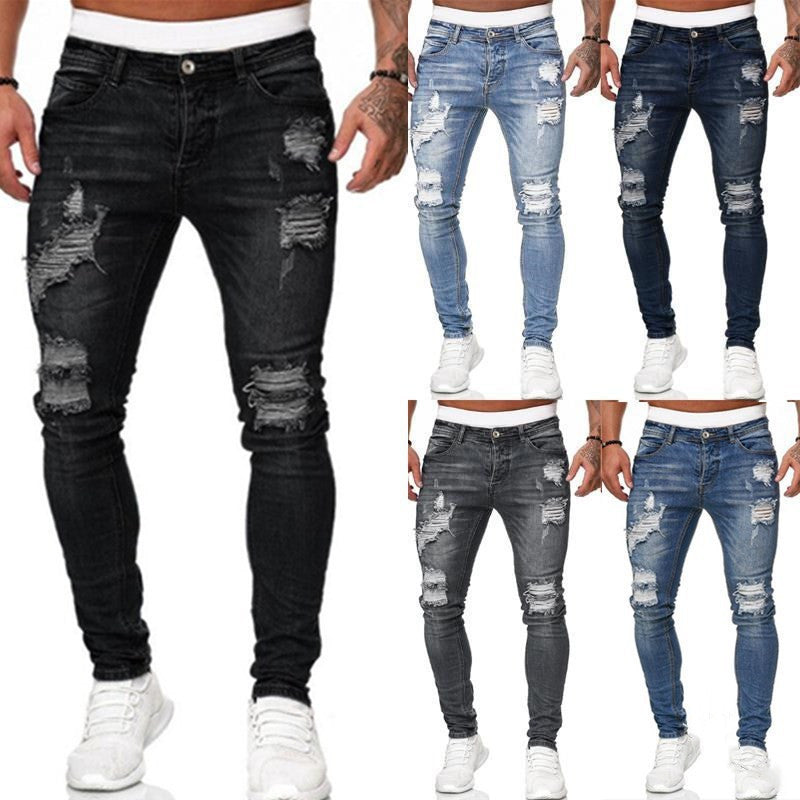 Surfside Hole-Worn Skinny Jeans