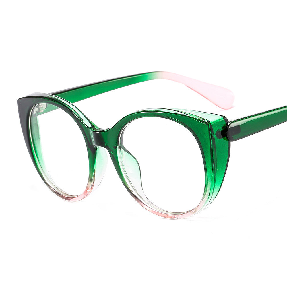 Contrasting color sunglasses Unisex