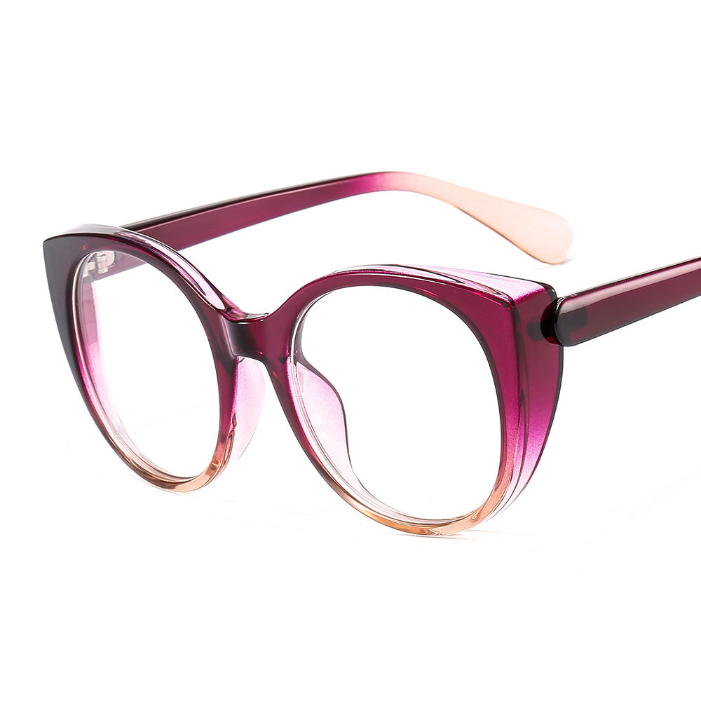 Contrasting color sunglasses Unisex