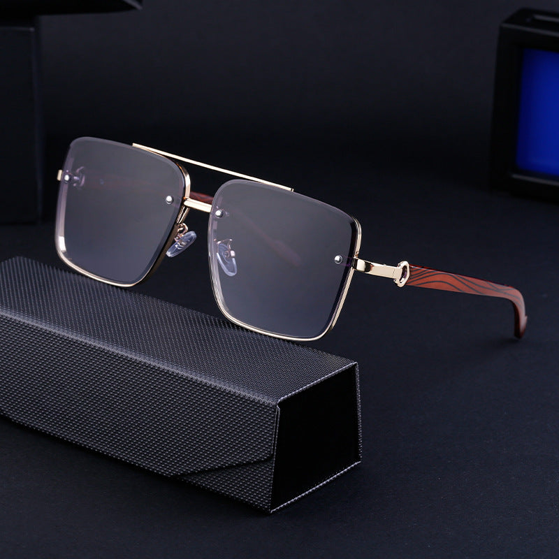 European Square Cut Sunglasses For Men