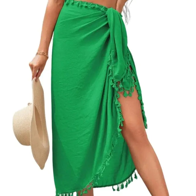 Surfside Essentials Women's Long Beach Cover Up Sarong