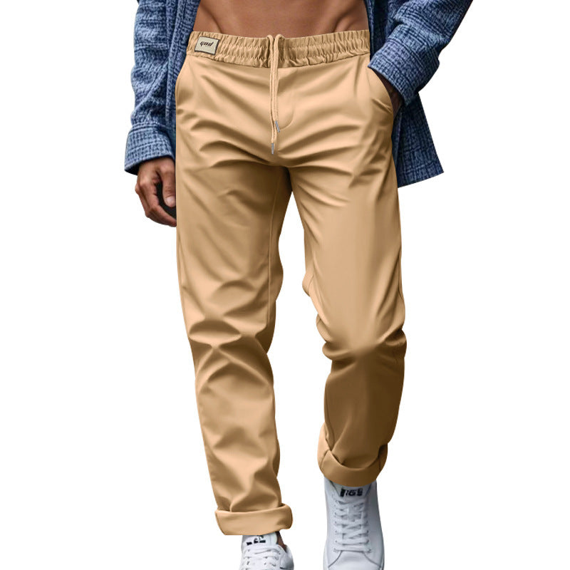 Pur Vida - Loose Comfortable Quick-drying Waist-tied Casual Business Trousers
