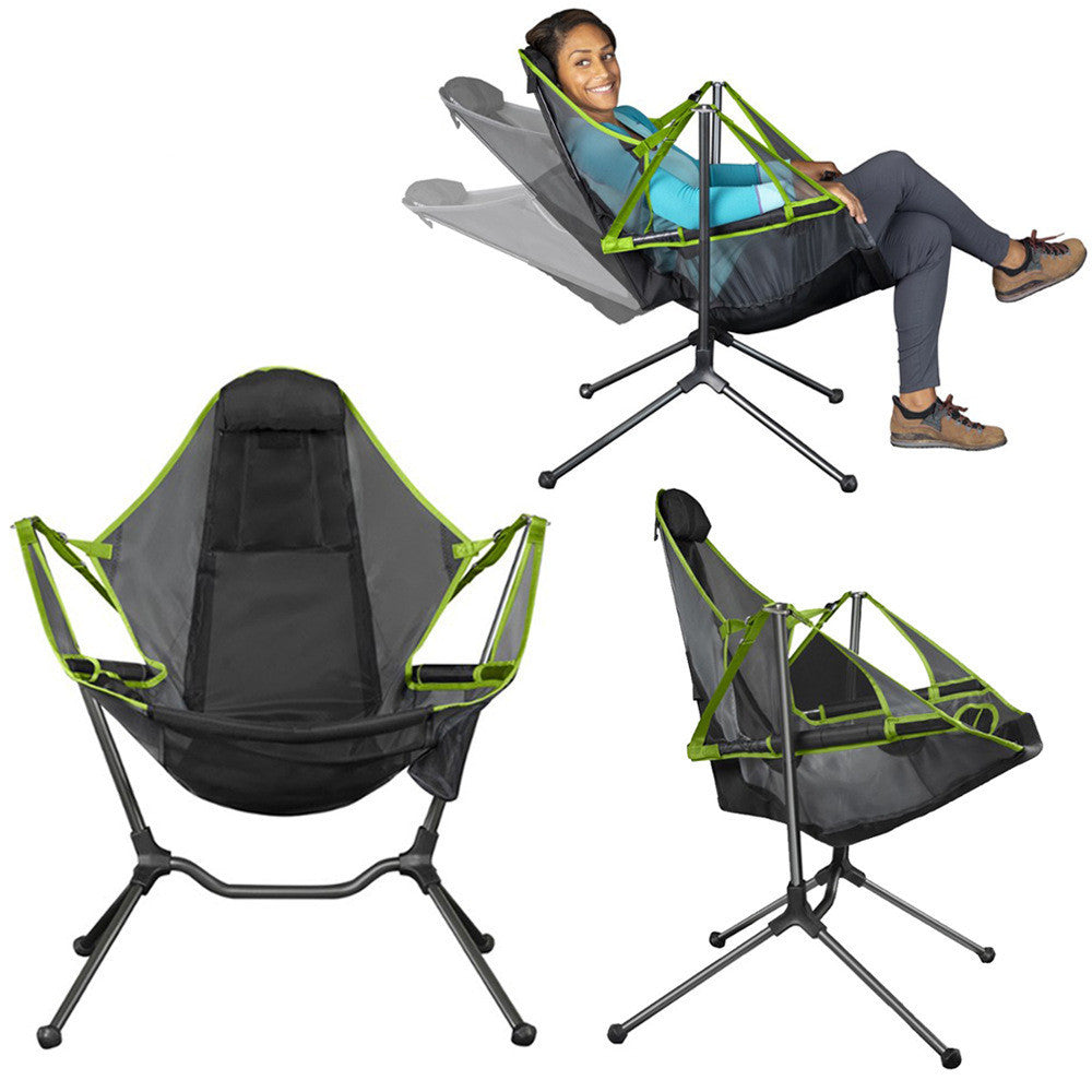 Swinging Foldable Camp Chairs