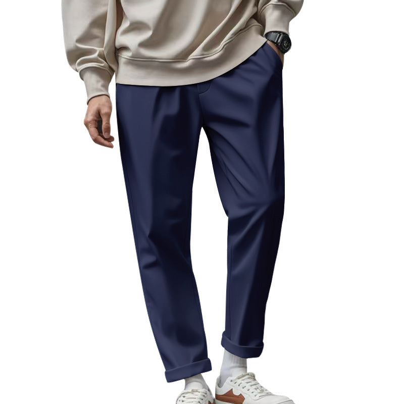 Pur Vida - Loose Comfortable Quick-drying Waist-tied Casual Business Trousers
