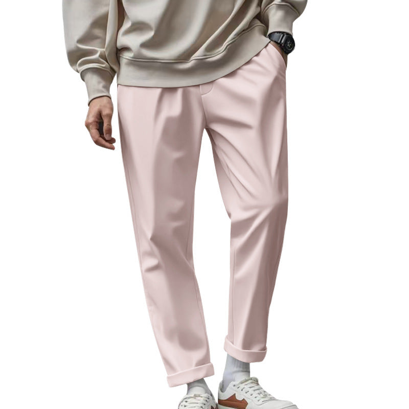 Pur Vida - Loose Comfortable Quick-drying Waist-tied Casual Business Trousers
