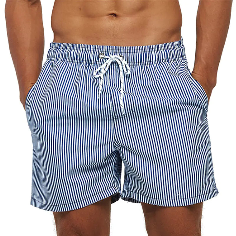 Casual Loose Printed Surfing Shorts for Seaside