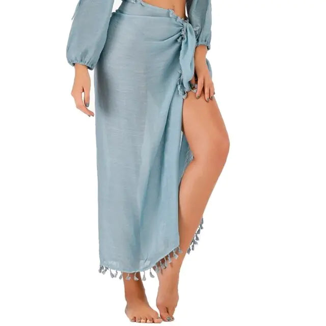 Surfside Essentials Women's Long Beach Cover Up Sarong