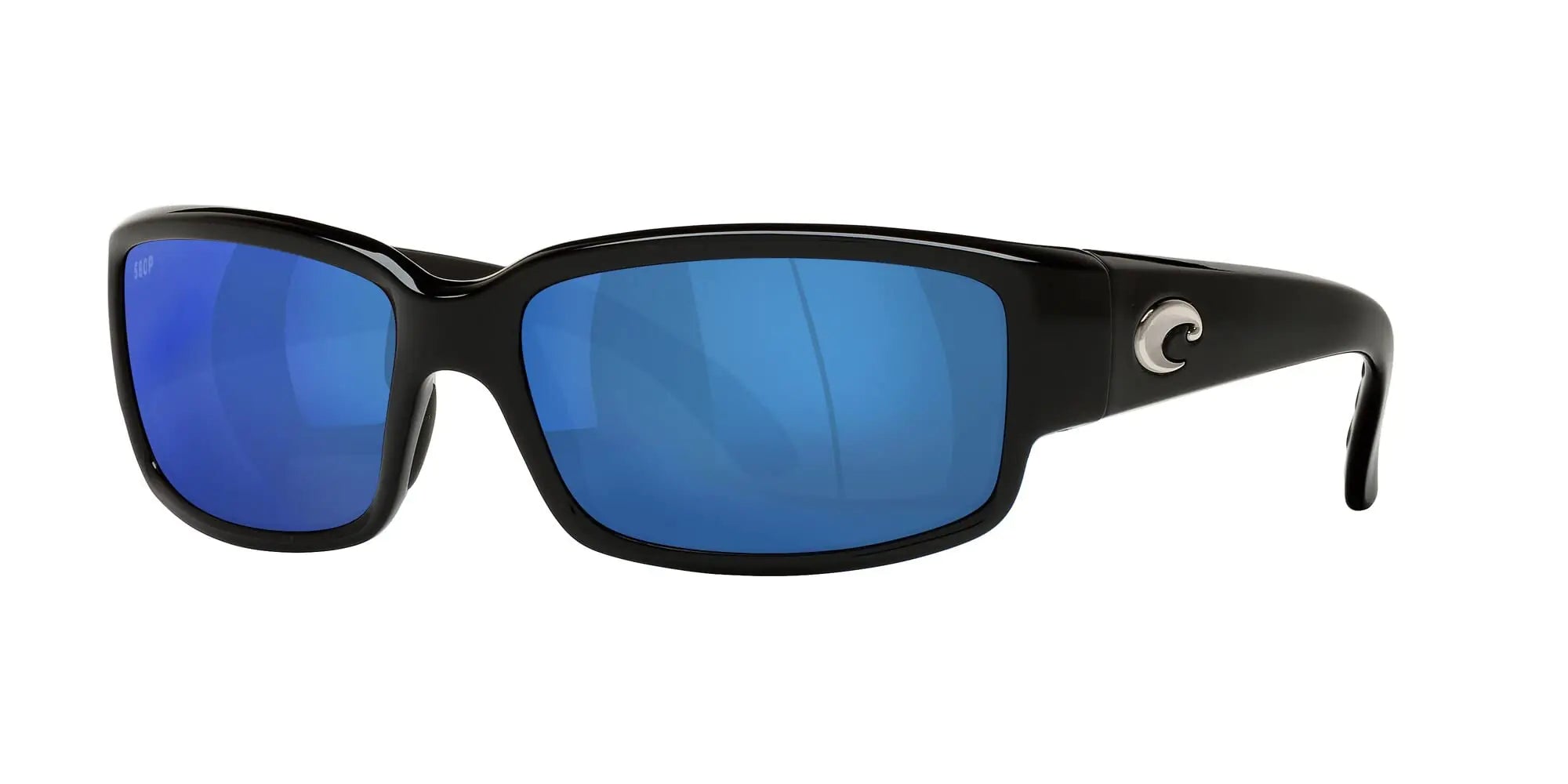 Costa Del Mar Mens Caballito Rectangular Sunglasses Tortoise/Copper Polarized-580P 59 mm
