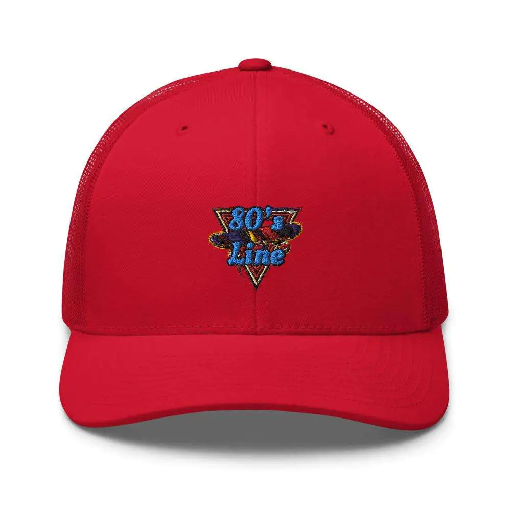 Tropical Seas 80's Line Trucker Hat