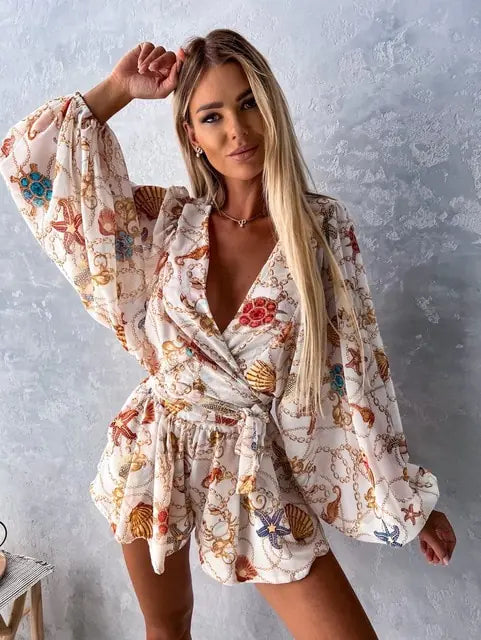 Surfside Essentials Boho Beach Jumpsuit: Summer Elegance