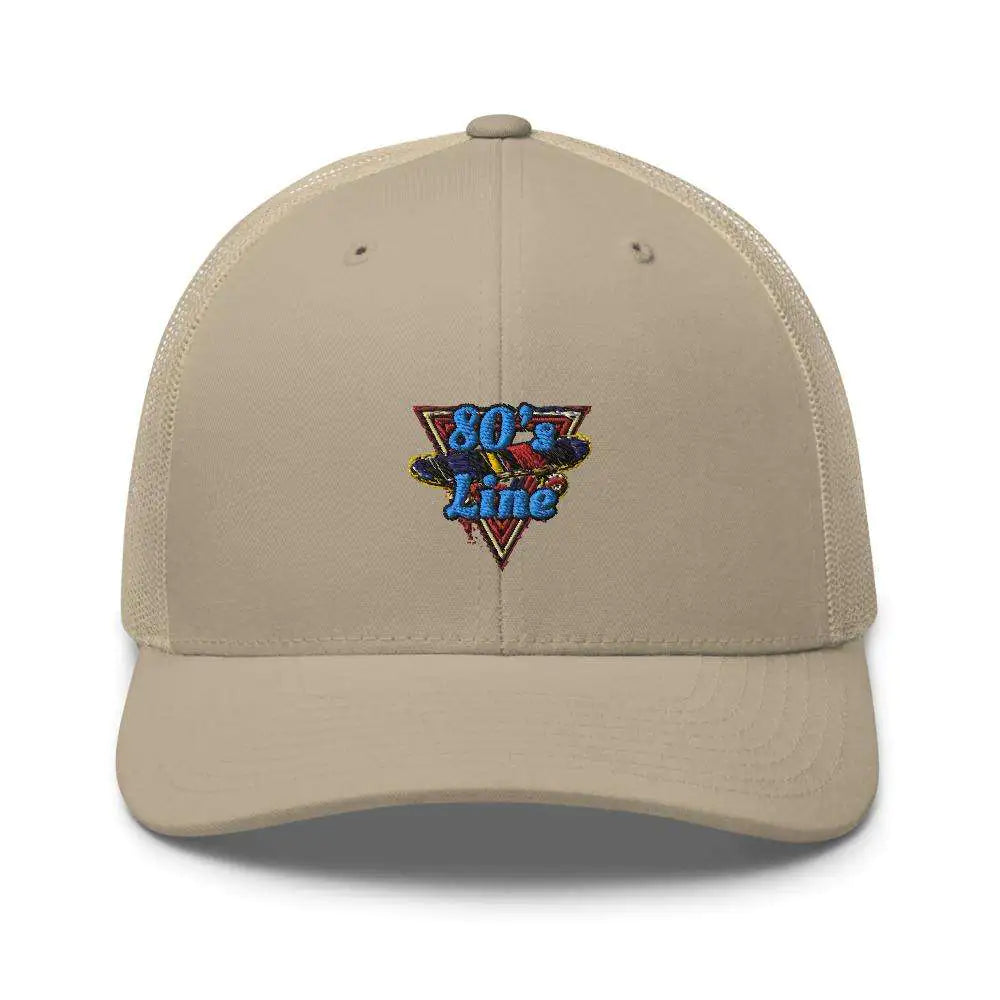 Tropical Seas 80's Line Trucker Hat