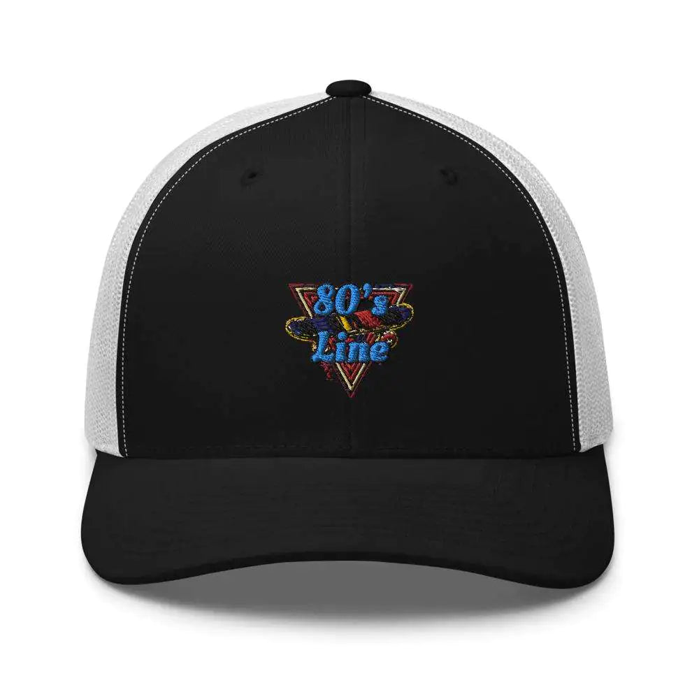 Tropical Seas 80's Line Trucker Hat