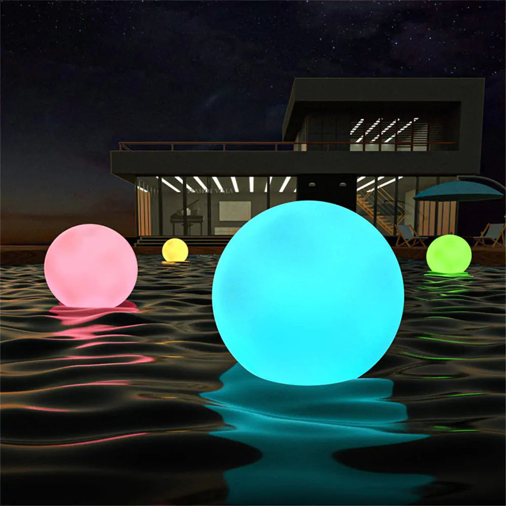 Multi Color Solar Pool Balls