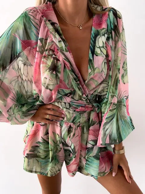 Surfside Essentials Boho Beach Jumpsuit: Summer Elegance