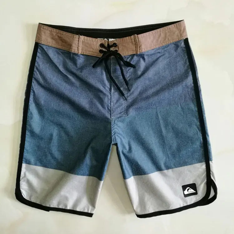 Quick-drying Loose Stretch Blue Surfing Shorts