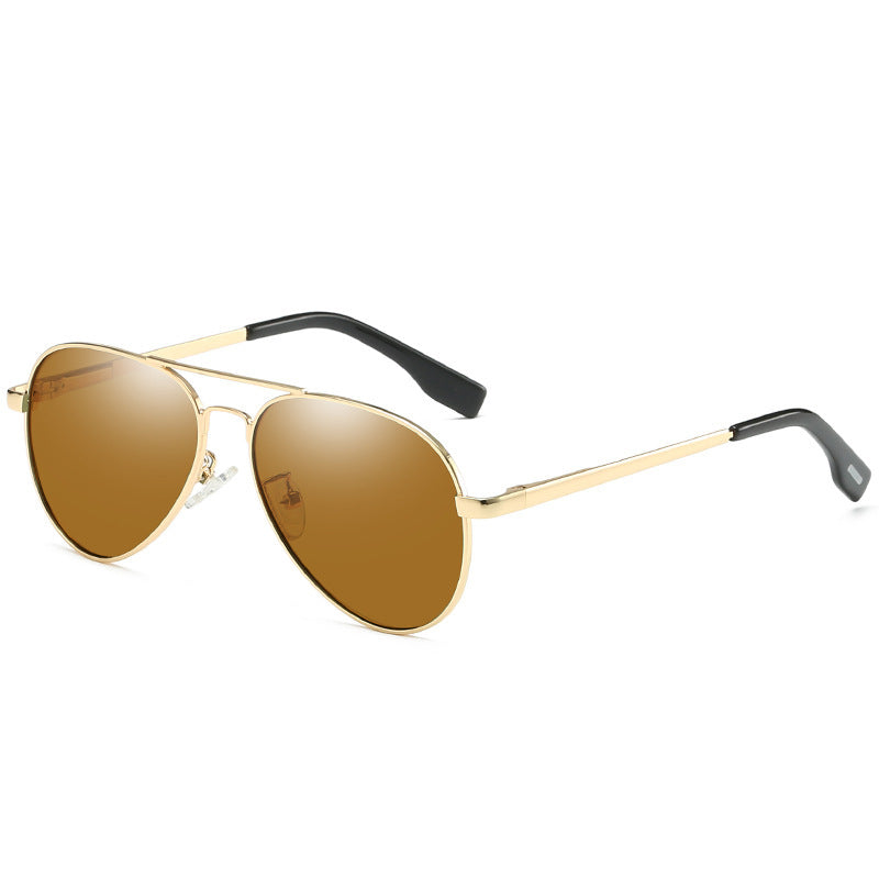 Unisex Fashion Large Frame Polarized Sunglasses