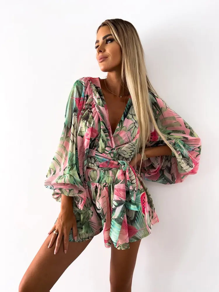 Surfside Essentials Boho Beach Jumpsuit: Summer Elegance