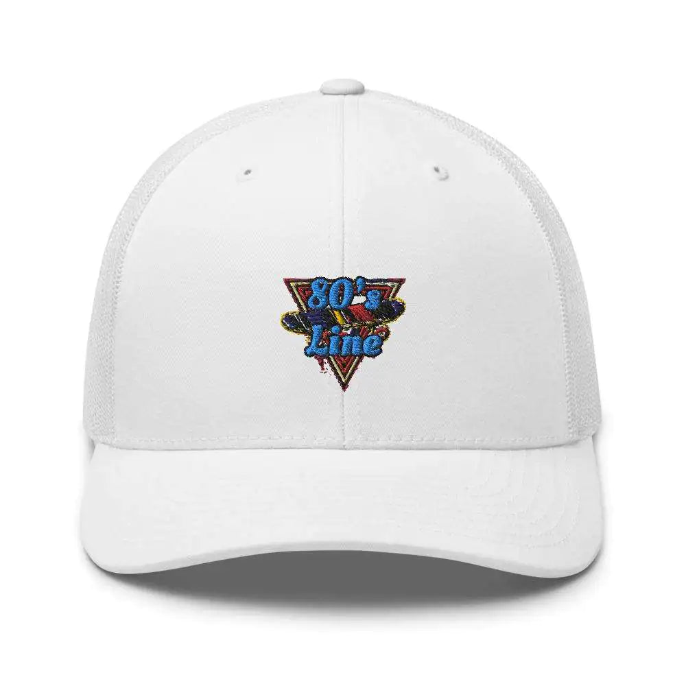 Tropical Seas 80's Line Trucker Hat