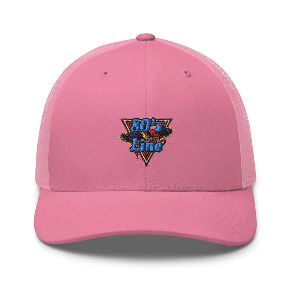 Tropical Seas 80's Line Trucker Hat