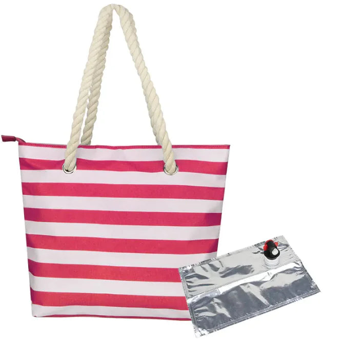 Surfside Essentials Liquor/Wine Bag - 2 Standard Size Bottles Fit Easily!