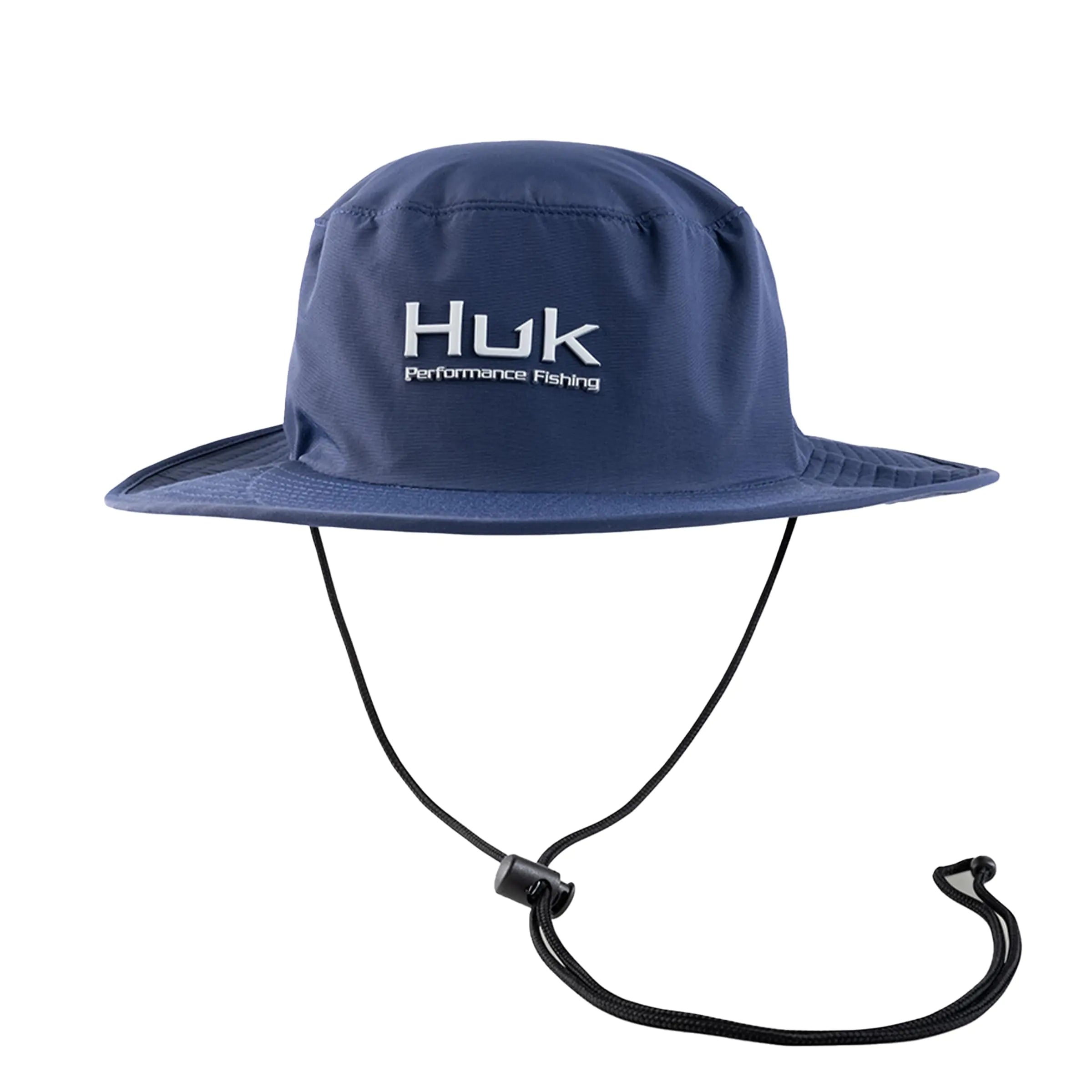 HUK Boonie Wide Brim Fishing Hat for Men Naval Academy
